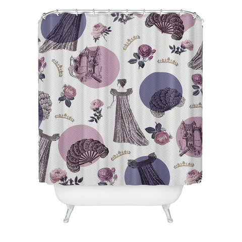 Belle13 The Princess Shower Curtain