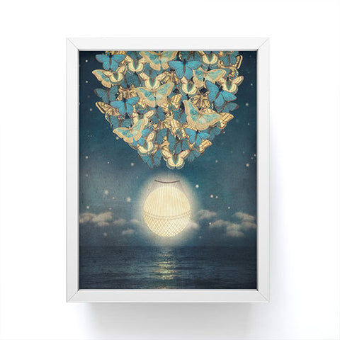Belle13 The Rising Moon Framed Mini Art Print