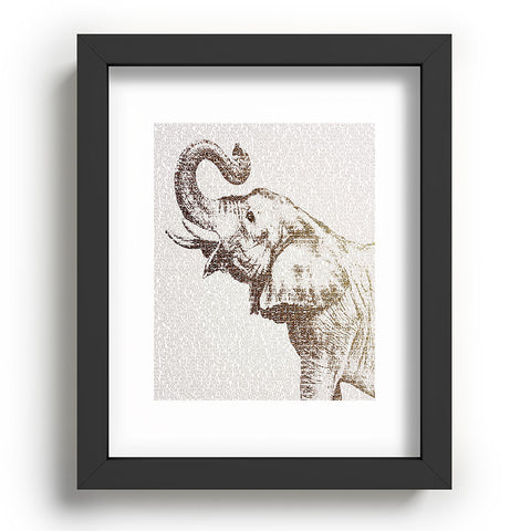 Belle13 The Wisest Elephant Recessed Framing Rectangle