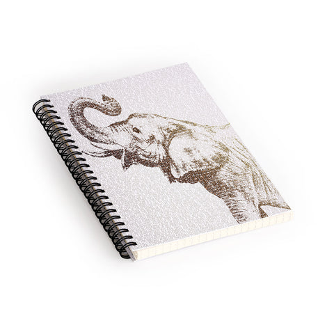 Belle13 The Wisest Elephant Spiral Notebook