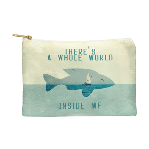 Belle13 There Is A Whole World Inside Me Pouch