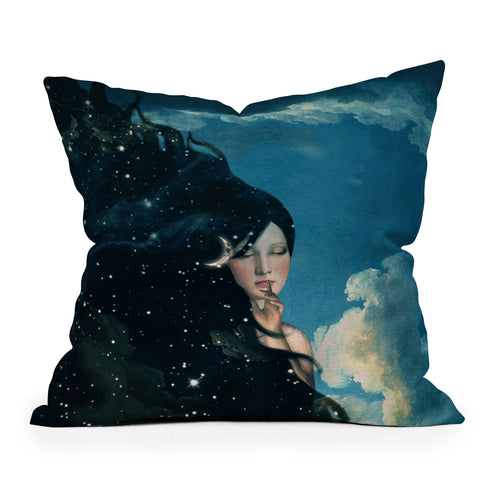 Belle13 Time for Sleep Throw Pillow