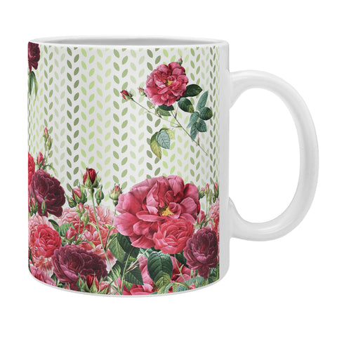 Belle13 Vintage Rose Pattern Coffee Mug
