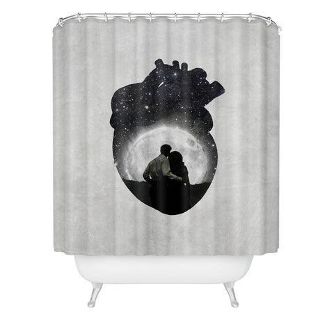 Belle13 You Are In My Heart Shower Curtain