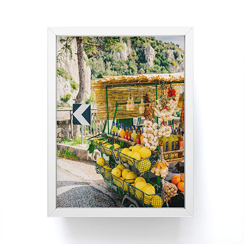 Bethany Young Photography Amalfi Coast Drive XV Framed Mini Art Print