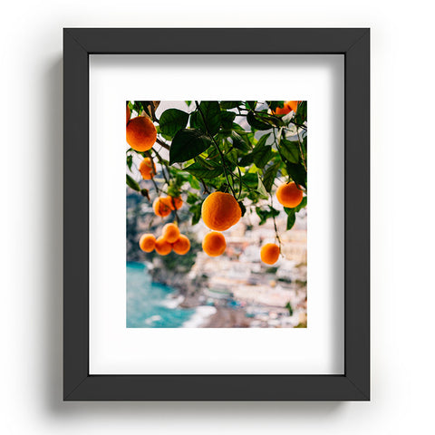 Bethany Young Photography Amalfi Coast Oranges Recessed Framing Rectangle