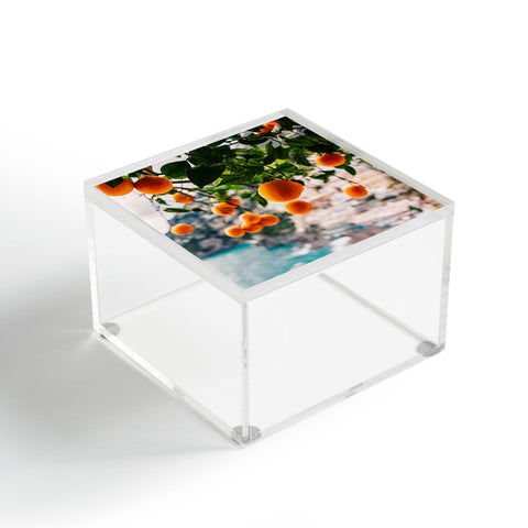 Bethany Young Photography Amalfi Coast Oranges Acrylic Box