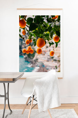 Bethany Young Photography Amalfi Coast Oranges Art Print And Hanger