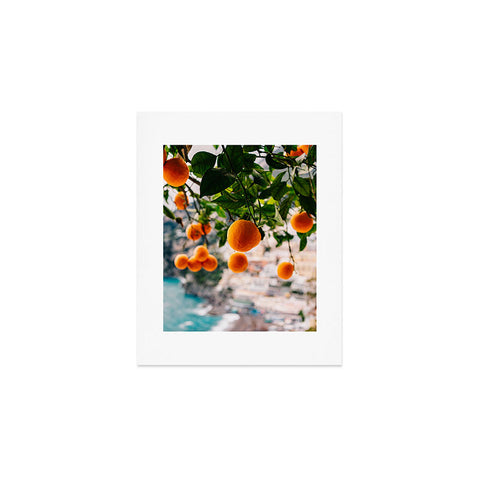 Bethany Young Photography Amalfi Coast Oranges Art Print