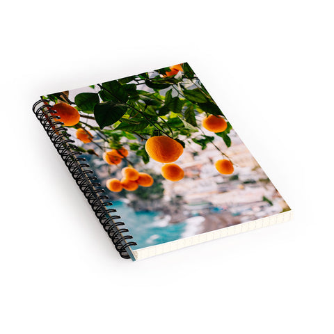 Bethany Young Photography Amalfi Coast Oranges Spiral Notebook