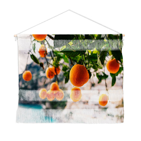 Bethany Young Photography Amalfi Coast Oranges Wall Hanging Landscape