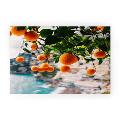 Bethany Young Photography Amalfi Coast Oranges Welcome Mat