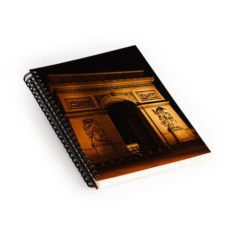 Bethany Young Photography Arc de Triomphe Spiral Notebook
