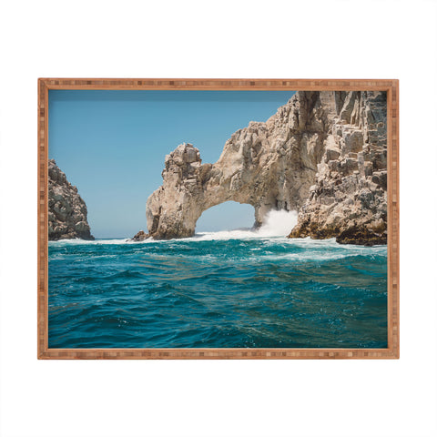 Bethany Young Photography Arch of Cabo San Lucas Rectangular Tray