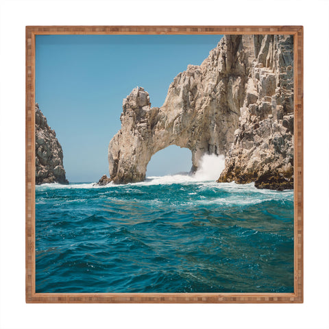 Bethany Young Photography Arch of Cabo San Lucas Square Tray