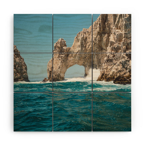Bethany Young Photography Arch of Cabo San Lucas Wood Wall Mural