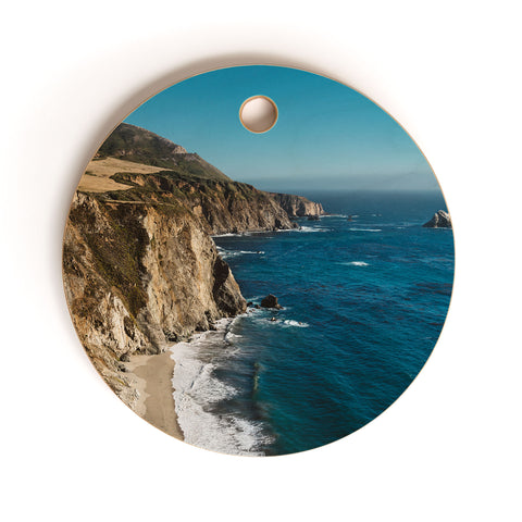 Bethany Young Photography Big Sur California Cutting Board Round