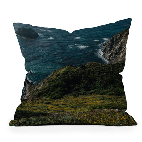 Bethany Young Photography Big Sur California V Throw Pillow