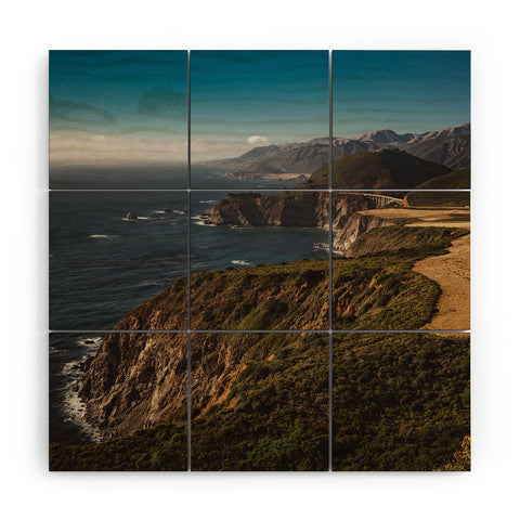 Bethany Young Photography Big Sur California VIII Wood Wall Mural