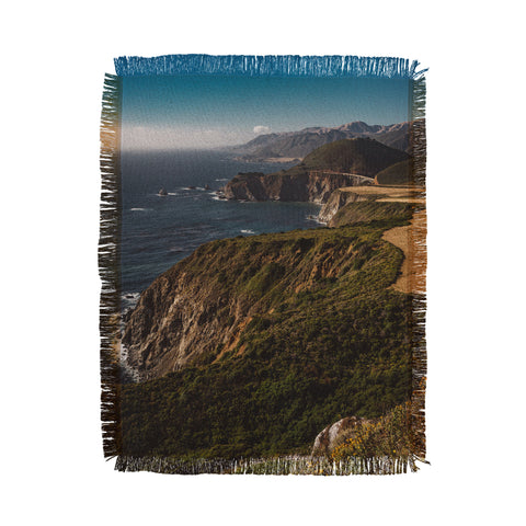 Bethany Young Photography Big Sur California VIII Throw Blanket