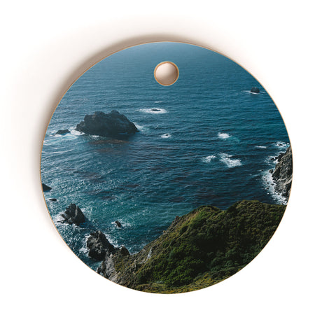 Bethany Young Photography Big Sur California X Cutting Board Round