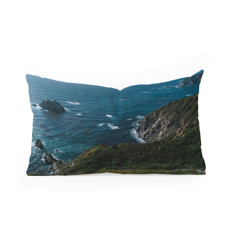 Bethany Young Photography Big Sur California X Oblong Throw Pillow