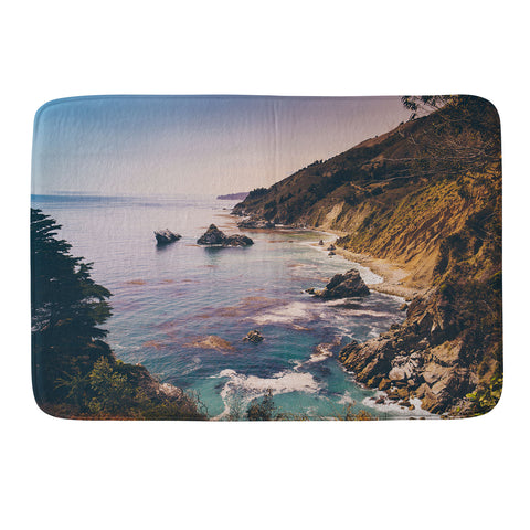 Bethany Young Photography Big Sur Pacific Coast Highway Memory Foam Bath Mat