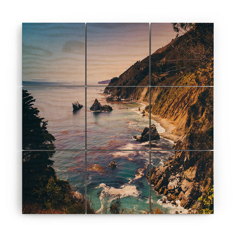 Bethany Young Photography Big Sur Pacific Coast Highway Wood Wall Mural