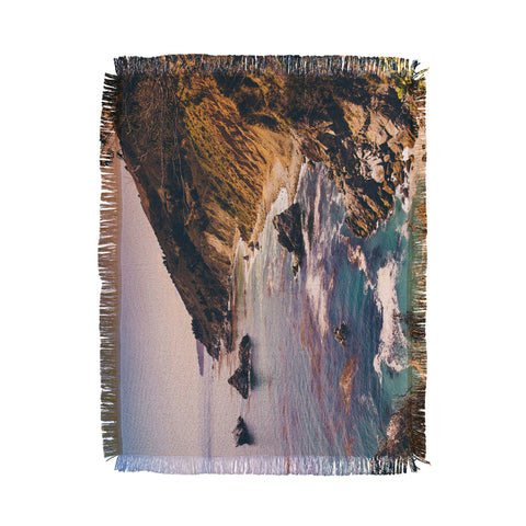 Bethany Young Photography Big Sur Pacific Coast Highway Throw Blanket