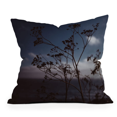 Bethany Young Photography Big Sur Wild Flowers III Throw Pillow