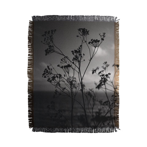 Bethany Young Photography Big Sur Wild Flowers IV Throw Blanket
