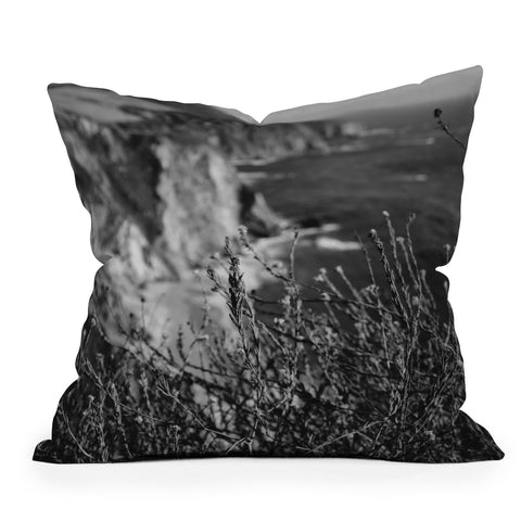 Bethany Young Photography Big Sur Wild Flowers Throw Pillow