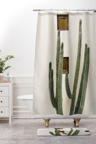 Bethany Young Photography Cabo Cactus IX Shower Curtain And Mat
