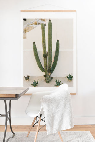 Bethany Young Photography Cabo Cactus X Art Print And Hanger