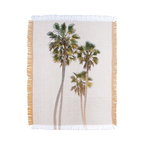 Bethany Young Photography California Palms Throw Blanket