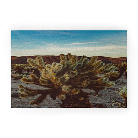 Bethany Young Photography Cholla Cactus Garden X Welcome Mat