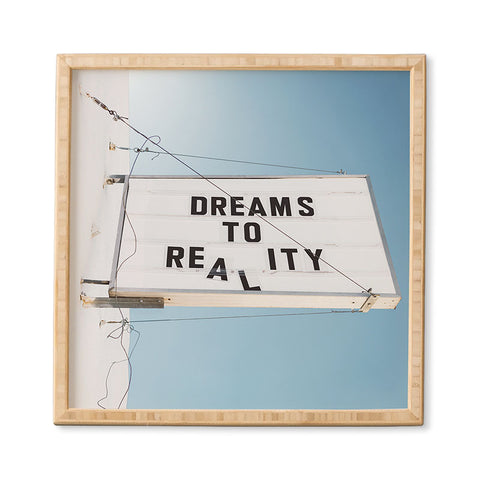 Bethany Young Photography Dreams to Reality Framed Wall Art