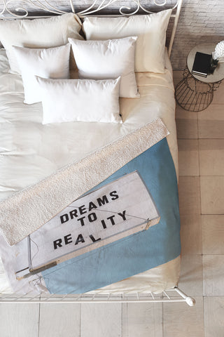 Bethany Young Photography Dreams to Reality Fleece Throw Blanket