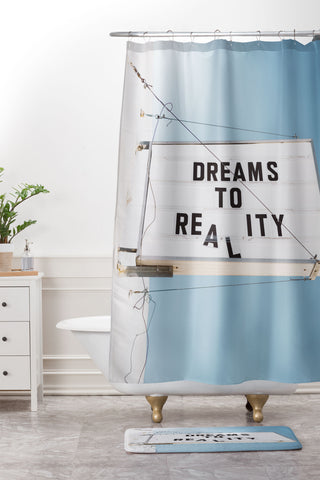 Bethany Young Photography Dreams to Reality Shower Curtain And Mat