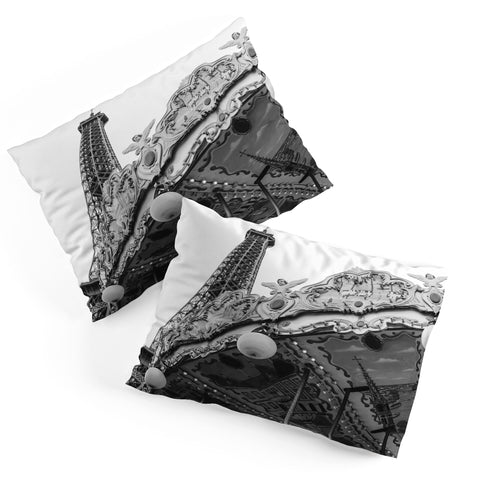 Bethany Young Photography Eiffel Tower Carousel II Pillow Shams