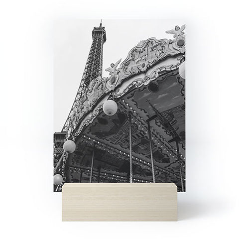 Bethany Young Photography Eiffel Tower Carousel II Mini Art Print