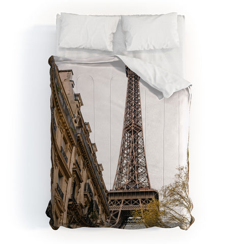 Bethany Young Photography Eiffel Tower II Comforter