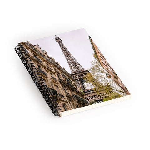 Bethany Young Photography Eiffel Tower II Spiral Notebook