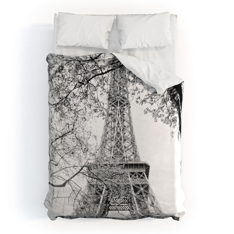 Bethany Young Photography Eiffel Tower X Duvet Cover