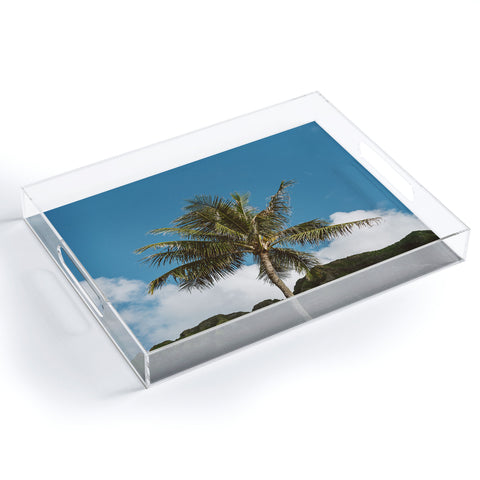 Bethany Young Photography Hawaiian Palm Acrylic Tray