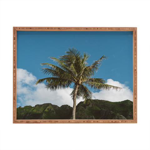 Bethany Young Photography Hawaiian Palm Rectangular Tray