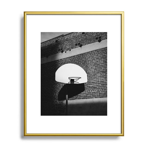 Bethany Young Photography Los Angeles Basketball Metal Framed Art Print