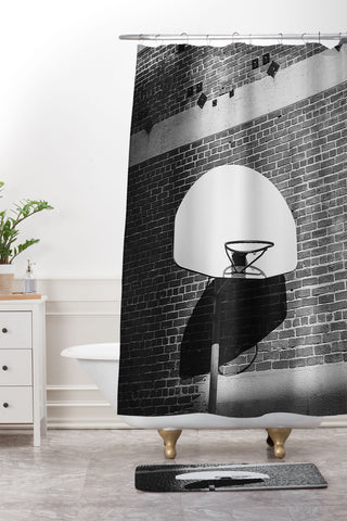 Bethany Young Photography Los Angeles Basketball Shower Curtain And Mat