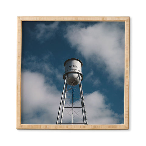 Bethany Young Photography Marfa Water Tower Framed Wall Art