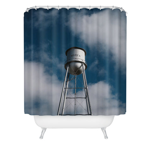 Bethany Young Photography Marfa Water Tower Shower Curtain